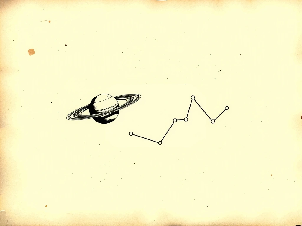 Wizualizacja planetarna Saturna i Wodnika