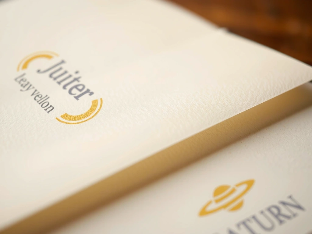 Tekstura papieru wierzchniego z planetami